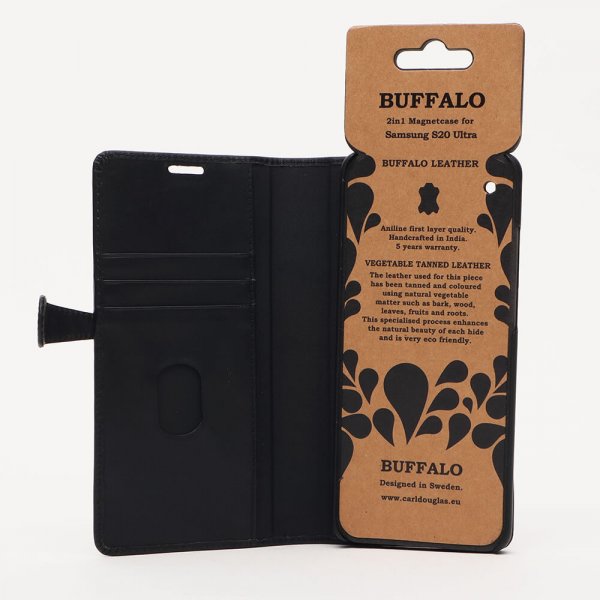 Buffalo Samsung Galaxy S20 Ultra Kotelo 2in1 Magneettikuori Musta