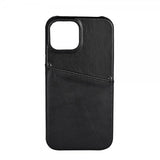 Buffalo iPhone 13 Mini -suojakuori korttipaikalla, musta