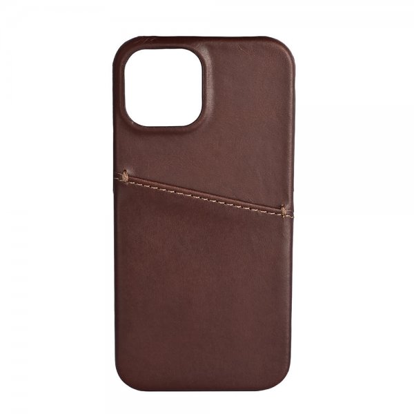 Buffalo iPhone 13 Mini Kuori Takakansi Korttipaikalla Ruskea
