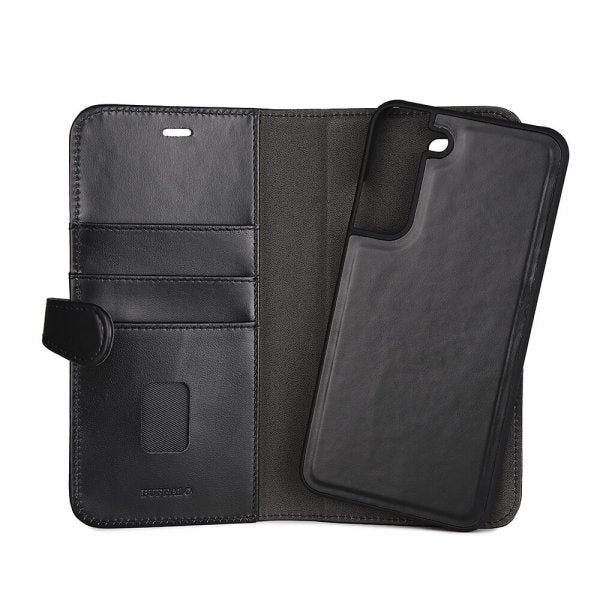 Buffalo Samsung Galaxy S22 Plus 2-in-1 Irrotettava Lompakkokotelo, Musta