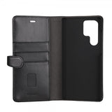Buffalo Samsung Galaxy S22 Ultra Kotelo 2-in-1 Irrotettava Lompakko Musta