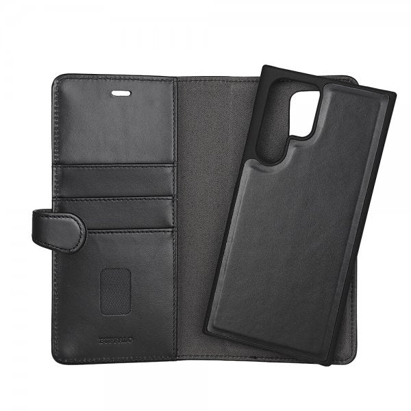 Buffalo Samsung Galaxy S22 Ultra Kotelo 2-in-1 Irrotettava Lompakko Musta