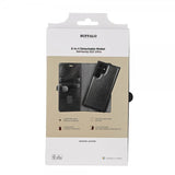 Buffalo Samsung Galaxy S22 Ultra Kotelo 2-in-1 Irrotettava Lompakko Musta