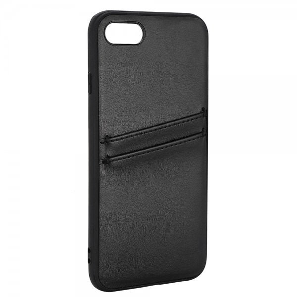 Buffalo iPhone 7/8/SE Kuori Takakansi korttipaikoilla Musta