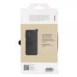 Buffalo Samsung Galaxy A23 5G -suojakuori, takakansi korttipaikoilla, musta