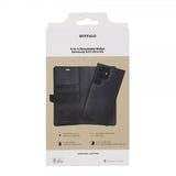 Buffalo Samsung Galaxy S23 Ultra Kotelo 2-in-1 Irrotettava Lompakko Musta