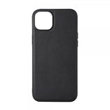 Buffalo iPhone 15 Plus -suojakuori, aitoa nahkaa, MagSeries, musta