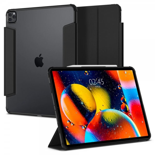 Spigen iPad Pro 12.9 2021 Ultra Hybrid Pro -suojakuori, musta