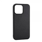 Buffalo iPhone 15 Pro Max -kotelo, aitoa nahkaa, MagSeries, musta
