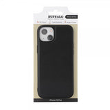 Buffalo iPhone 15 Plus Suojakuori PU MagSeries Musta