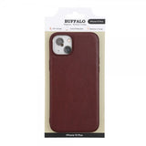 Buffalo iPhone 15 Plus Suojakuori PU MagSeries Ruskea