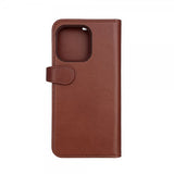Buffalo iPhone 15 Pro Max Kuori 3 Korttipaikkaa Irrotettava MagSeries Ruskea
