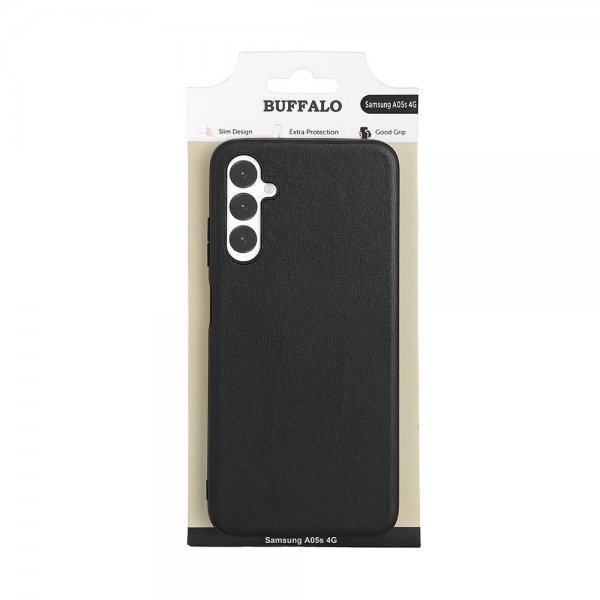Buffalo Samsung Galaxy A05s Suojakuori PU Musta