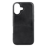 Buffalo iPhone 16 -kuori, aitoa nahkaa, MagSeries, musta