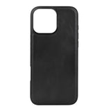 Buffalo iPhone 16 Pro Max -suojakuori, aitoa nahkaa, MagSeries, musta
