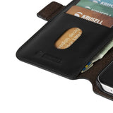Krusell Samsung Galaxy S21 Ultra Kotelo Sunne PhoneWallet Vintage Black