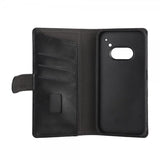 Gear Nothing Phone (2a) -suojakotelo, jossa 3 korttipaikkaa, musta