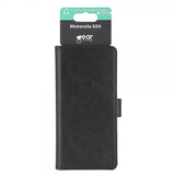 Gear Motorola Moto G04 Kotelo 3 Korttipaikkaa Musta