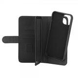 Gear iPhone 15 Plus Suojakotelo 7 Korttipaikkaa Irrotettava Kuori MagSeries Musta