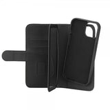 Gear iPhone 13/14/15 Kotelo 7 korttipaikkaa Irrotettava kuori MagSeries Musta
