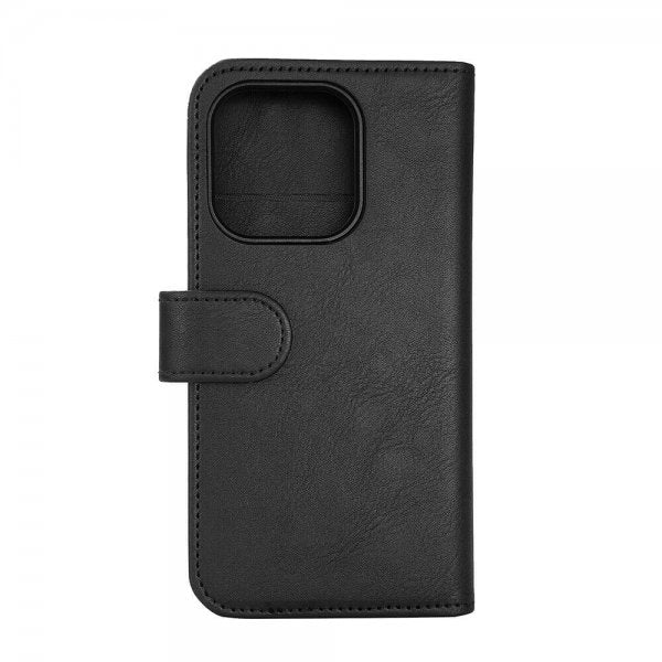 Gear iPhone 15 Pro Kotelo 3 korttipaikkaa Irrotettava kuori MagSeries Musta