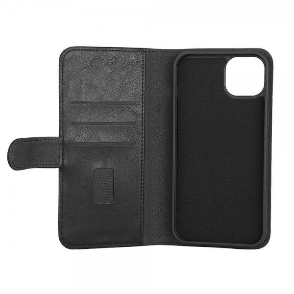 Gear iPhone 15 Plus Suojakuori 3 Korttipaikkaa Irrotettava Kuori MagSeries Musta