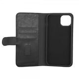 Gear iPhone 15 Plus Suojakuori 3 Korttipaikkaa Irrotettava Kuori MagSeries Musta
