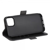 Gear iPhone 15 Plus -suojakotelo, 3 korttipaikkaa, MagSeries, musta