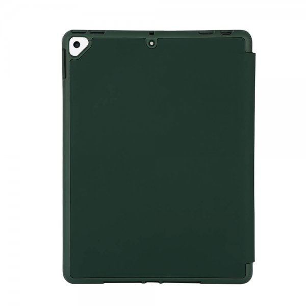 Gear iPad 10.2 (sukupolvi 7/8/9) Kotelo Kolmiosainen jalusta Folio Vihreä