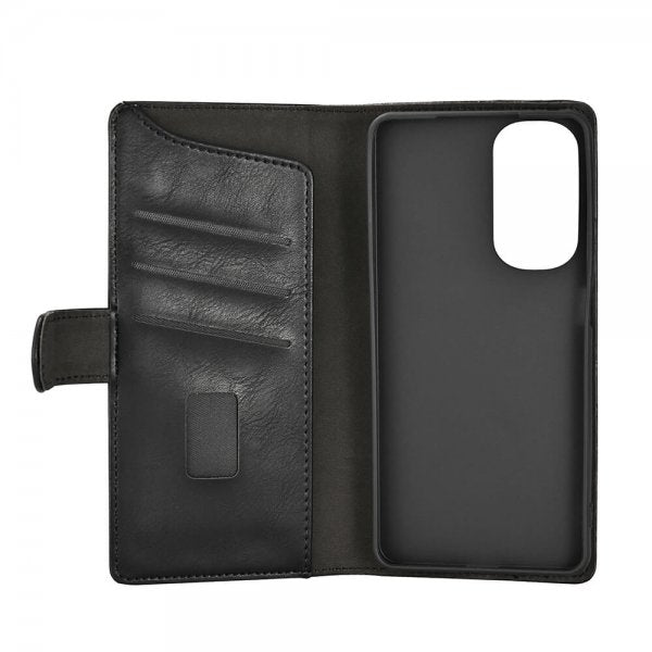 Gear Motorola Edge 30 -suojakotelo, 3 korttipaikkaa, musta