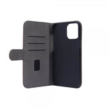 Gear iPhone 12 Pro Max Kuori Mobile Wallet Nubuck Ruskea