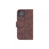 Gear iPhone 12 Mini Kotelo Mobile Wallet Nubuk Ruskea