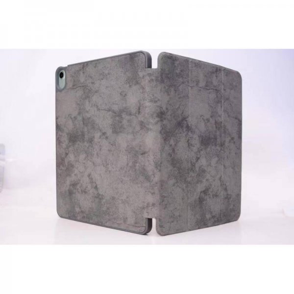 Gear iPad Air 10.9 (sukupolvet 4/5) Suojakotelo Kolmiosainen Jalka Folio Harmaa