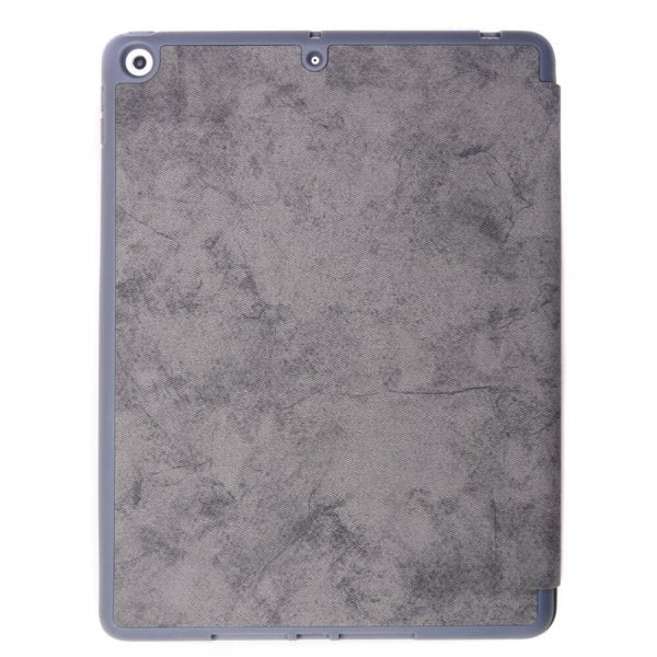 Gear iPad 10.2 (7/8/9 sukupolven) kotelo kolminkertaisella jalustalla Folio Harmaa