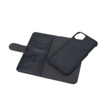 Gear iPhone 11 -suojakotelo, irrotettava takakuori, 3 korttipaikkaa, musta