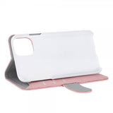 Gear iPhone 11 -suojakotelo, 3 korttipaikkaa, vaaleanpunainen