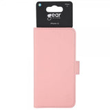 Gear iPhone 11 -suojakotelo, 3 korttipaikkaa, vaaleanpunainen