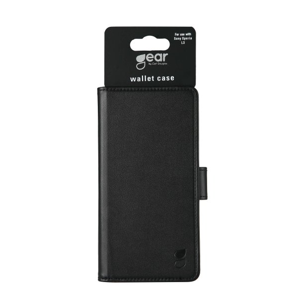 Gear Sony Xperia L3 Suojakotelo 3 Korttipaikkaa Musta