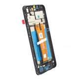 Samsung Galaxy A04 2022 näyttö LCD-paneelilla, alkuperäinen - Sininen