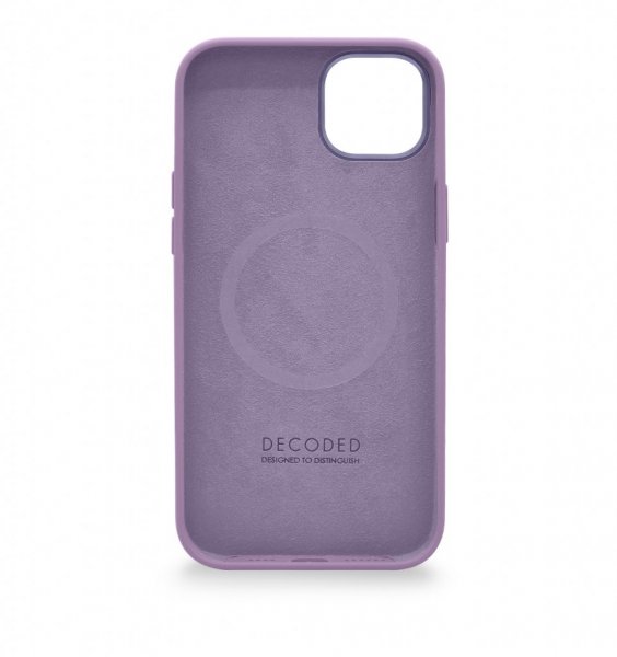 Decoded iPhone 14 Plus Silicone Backcover Lavender