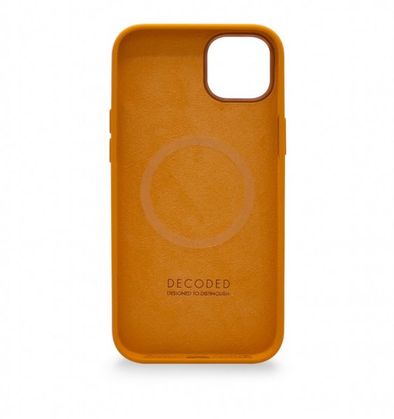 Decoded iPhone 14 Plus Skal Silikonisuojakuori Aprikoosi