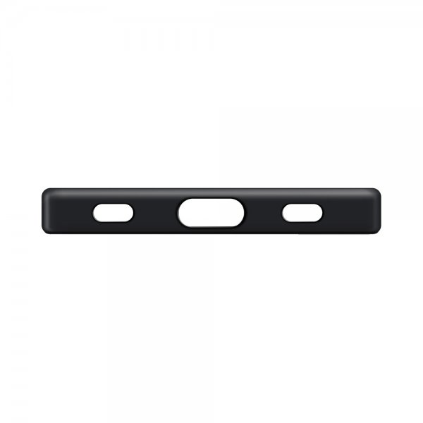 Xqisit Google Pixel 8 Silicone Case -suojakuori, musta