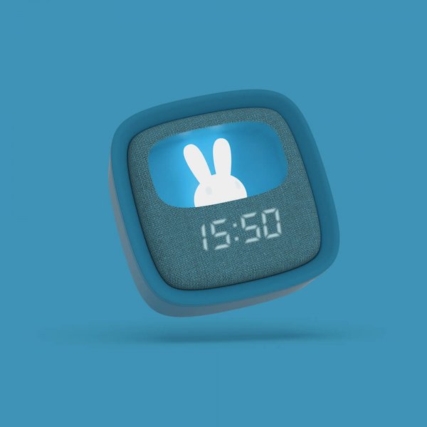 Mobility on Board Herätyskello yövalolla Billy Clock tummansininen