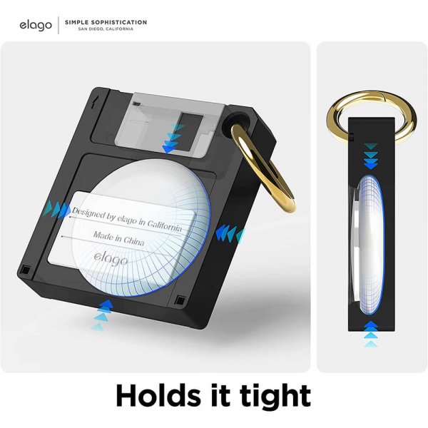 Elago Kotelo AirTag Disketille