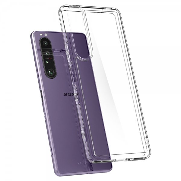 Spigen Sony Xperia 1 III suojakuori Ultra Hybrid Crystal Clear