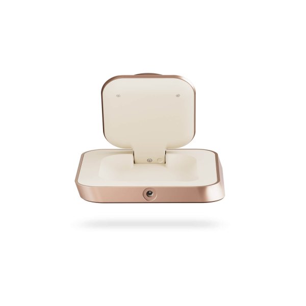 Zens Langaton MagSafe-yhteensopiva Nightstand Charger Copper -laturi