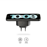 Zensin langaton Qi2 MagSafe -seinälaturi, musta