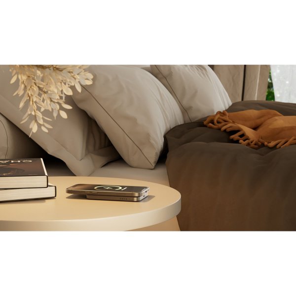 Zens Powerbank Pro 1 Slim 5000 mAh Qi2 MagSafe Musta