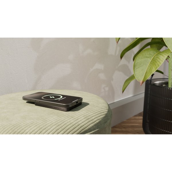 Zens Powerbank Pro 1 Slim 5000 mAh Qi2 MagSafe Musta