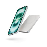 Zens Powerbank Pro 1 Slim 5000 mAh Qi2 MagSafe Valkoinen